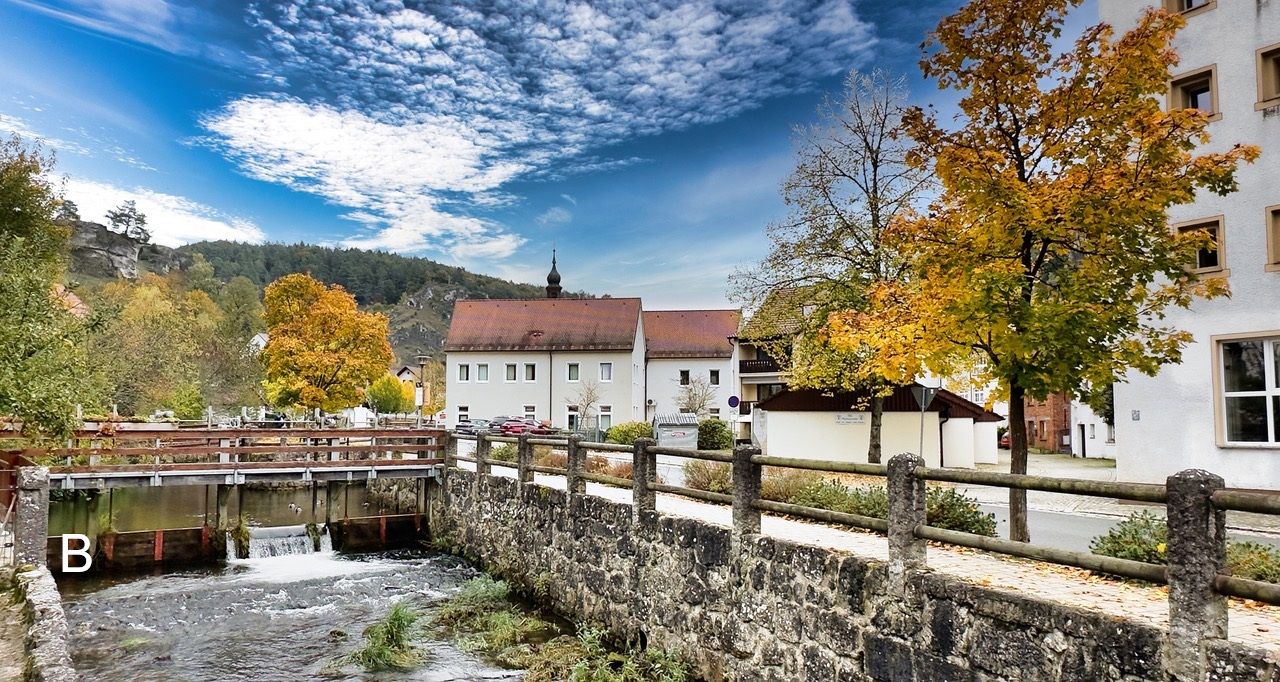 River Ailsbach Waterway, Pottenstein